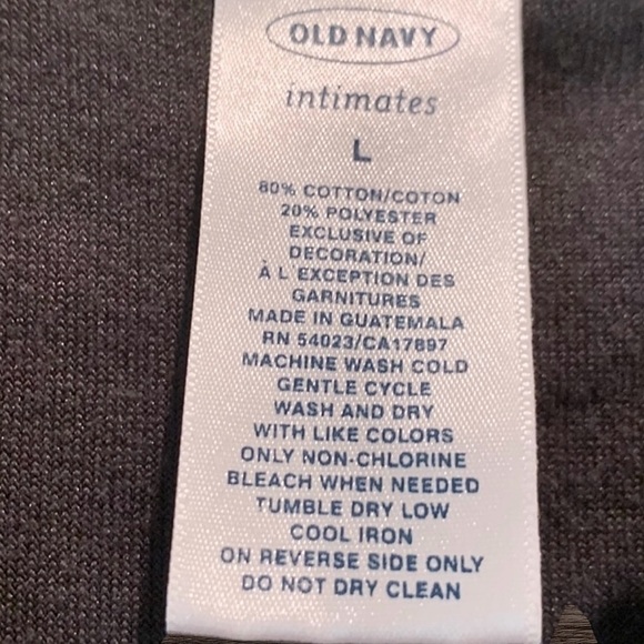 Old Navy Velour Zip-Up Hoodie – Size Large – Black - Picture 4 of 4